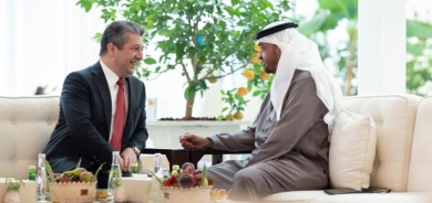 مسرور بارزاني والشيخ محمد بن زايد يبحثان سبل توطيد أواصر الصداقة بين الإمارات وإقليم كوردستان