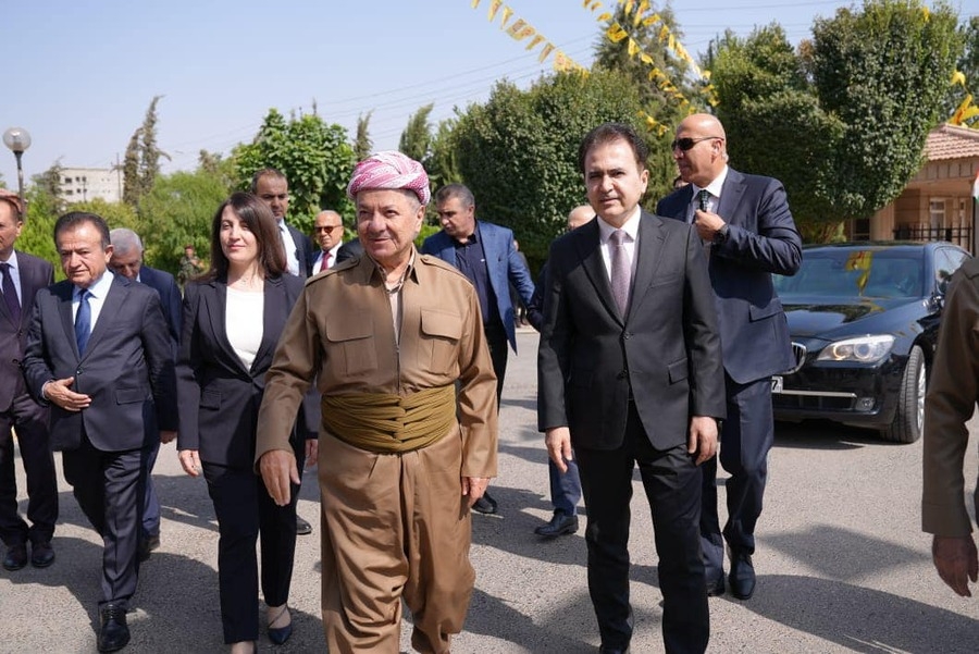 KDP President Masoud Barzani Visits Zakho to Discuss Local Concerns