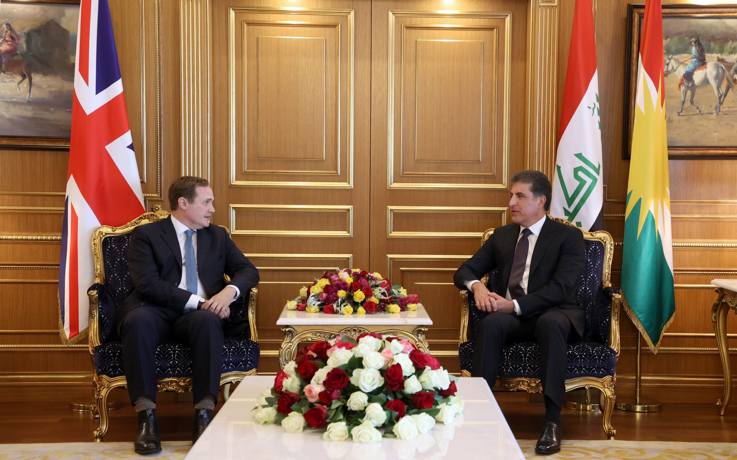 Kurdistan Region President Meets British Minister for Security Affairs to Discuss Bilateral Relations and Regional Concerns