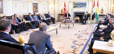 رئيس حكومة إقليم كوردستان يستقبل وزيري الخارجية، والطاقة والموارد الطبيعية التركيين