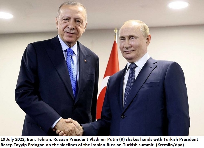 High-Stakes Diplomatic Rendezvous between Putin and Erdogan