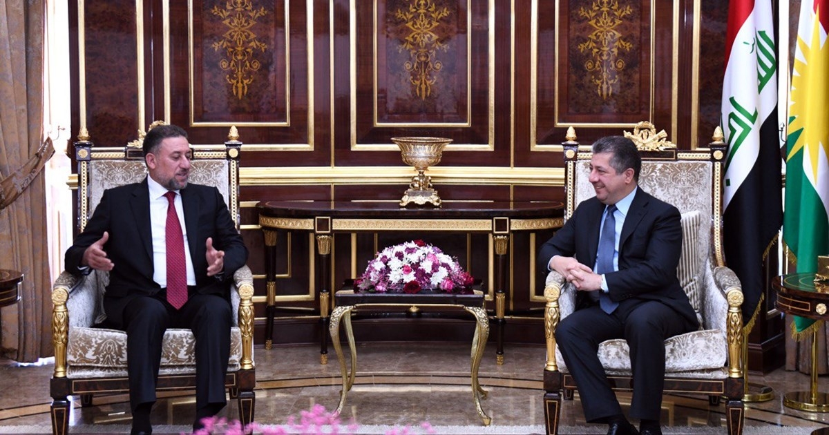 KRG Prime Minister Hosts President of Sovereignty Alliance