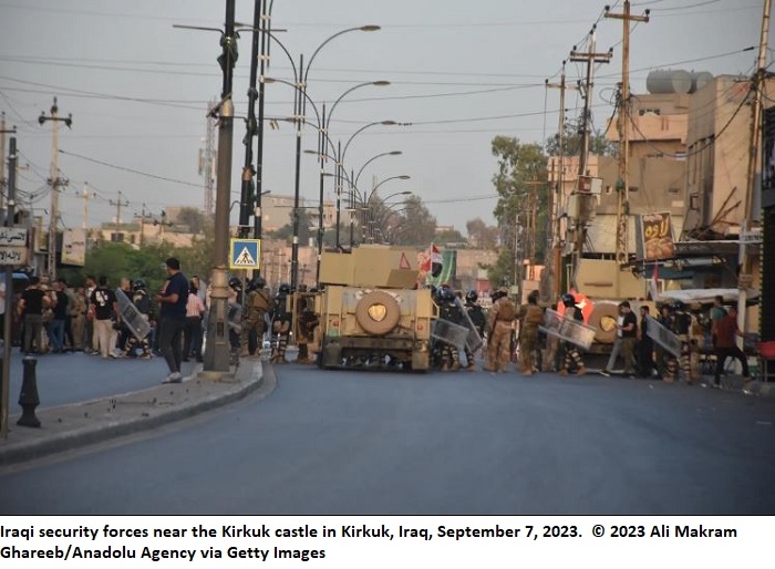 Human Rights Watch Condemns Deadly Response to Kurdish Protests in Kirkuk