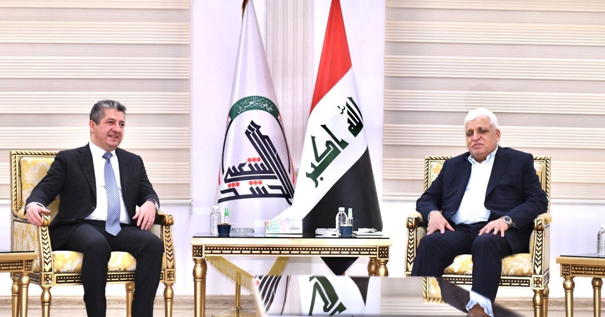 KRG Prime Minister Meets with Leader of the Popular Mobilisation Forces