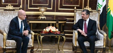 رئيس حكومة إقليم كوردستان يستقبل مدير الشرق الأوسط وآسيا لجمعية سانت إيجيديو