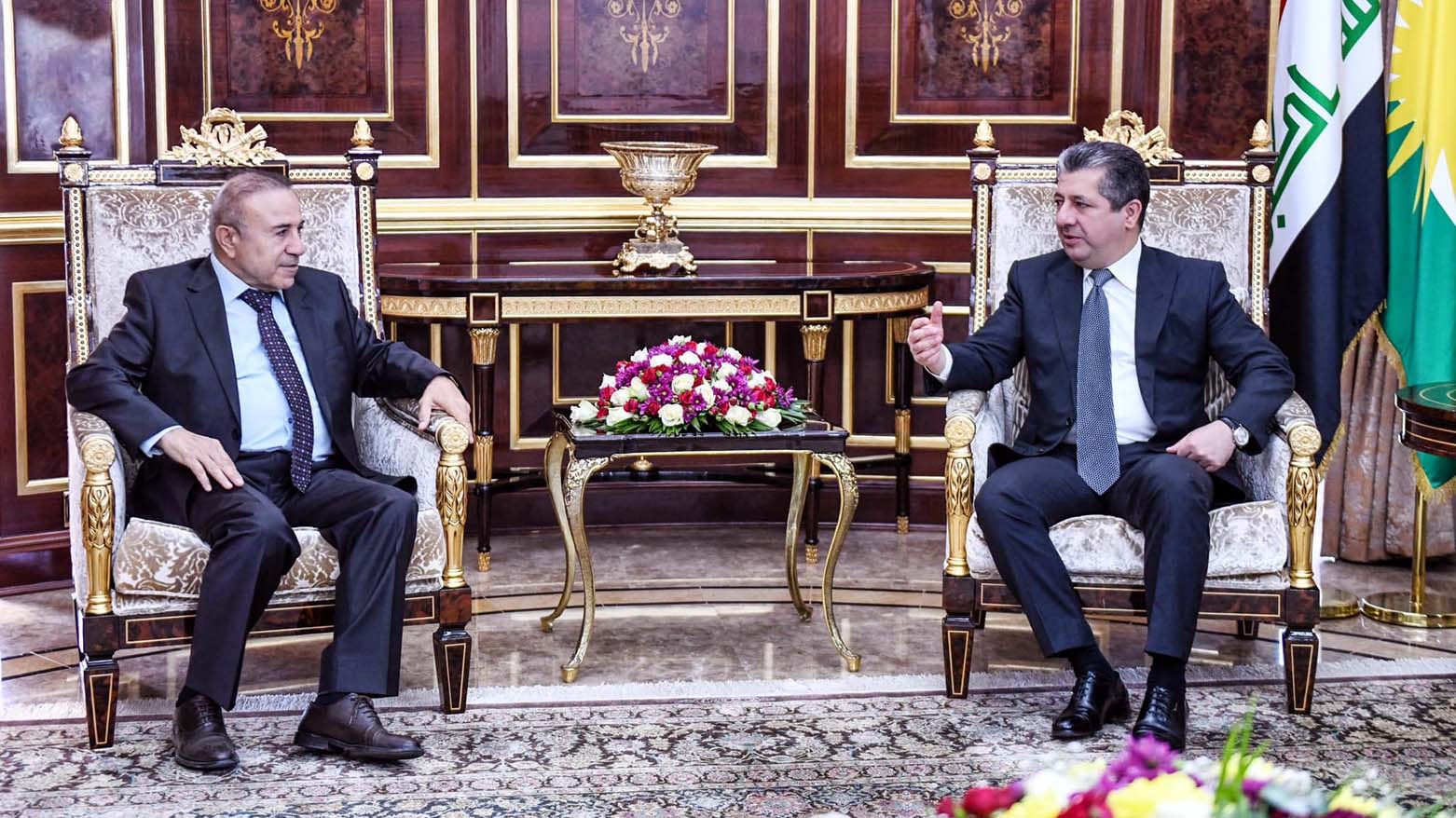رئيس حكومة كوردستان يستقبل وفداً من المجلس الوطني الكوردي في سوريا
