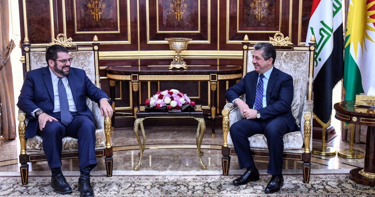 Kurdistan Region Prime Minister Meets with US Embassy Chargé d'Affaires to Discuss Iraq Developments and Bilateral Relations