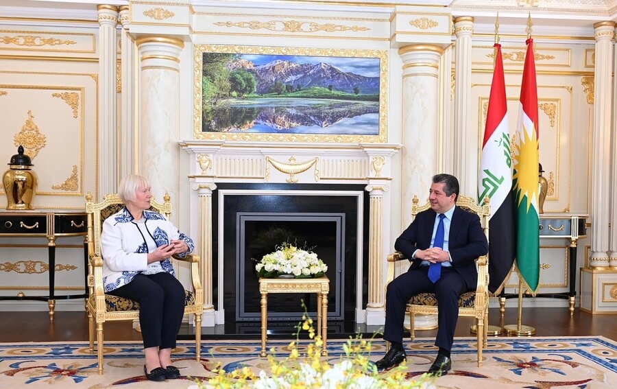 Kurdistan Region Prime Minister Meets New German Ambassador to Iraq