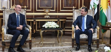 KRG Prime Minister Receives the British Ambassador to Iraq