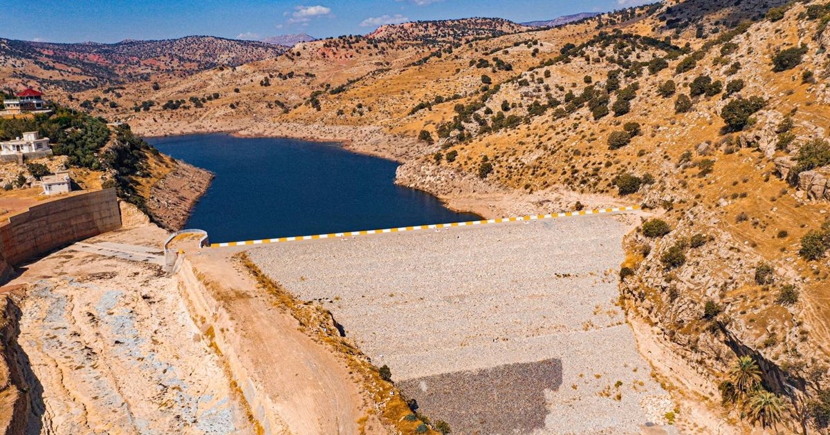 Khans Dam: A Reservoir Holding 7 Million Cubic Meters of Water