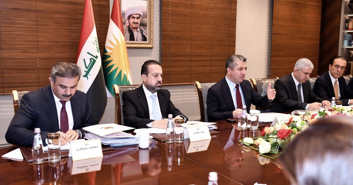 KRG Prime Minister Chairs Kurdistan Region’s Supreme Council for Investment Meeting