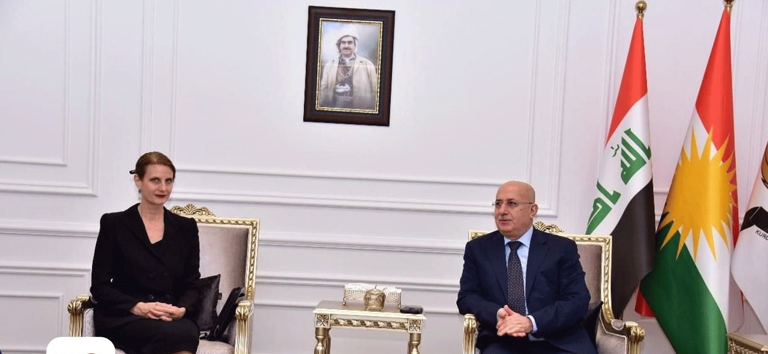 وزير مالية كوردستان يستقبل وفداً من القنصلية الأميركية بأربيل
