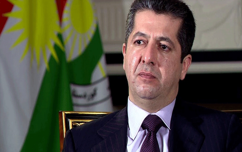 رئيس حكومة إقليم كوردستان يُعزّي أُسر شُهداء البيشمركة والجيش العراقي