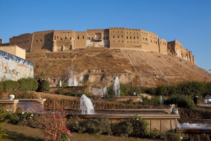 قلعة أربيل التاريخية ستتحول الى وجهة سياحية جاذبة في المنطقة.. تعرف على سير اعمال الصيانة فيها