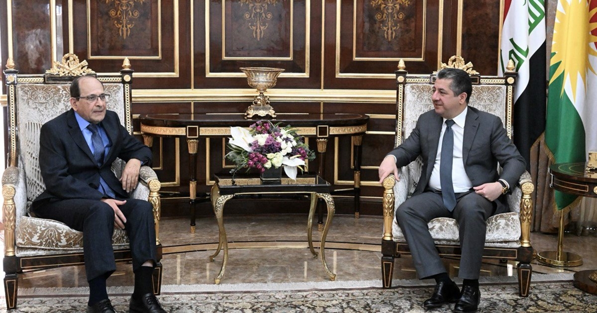 KRG Prime Minister Meets with President of the Kurdish National Congress of North America