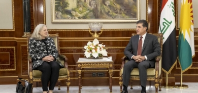 رئيس إقليم كوردستان يجتمع مع السفيرة الأمريكية