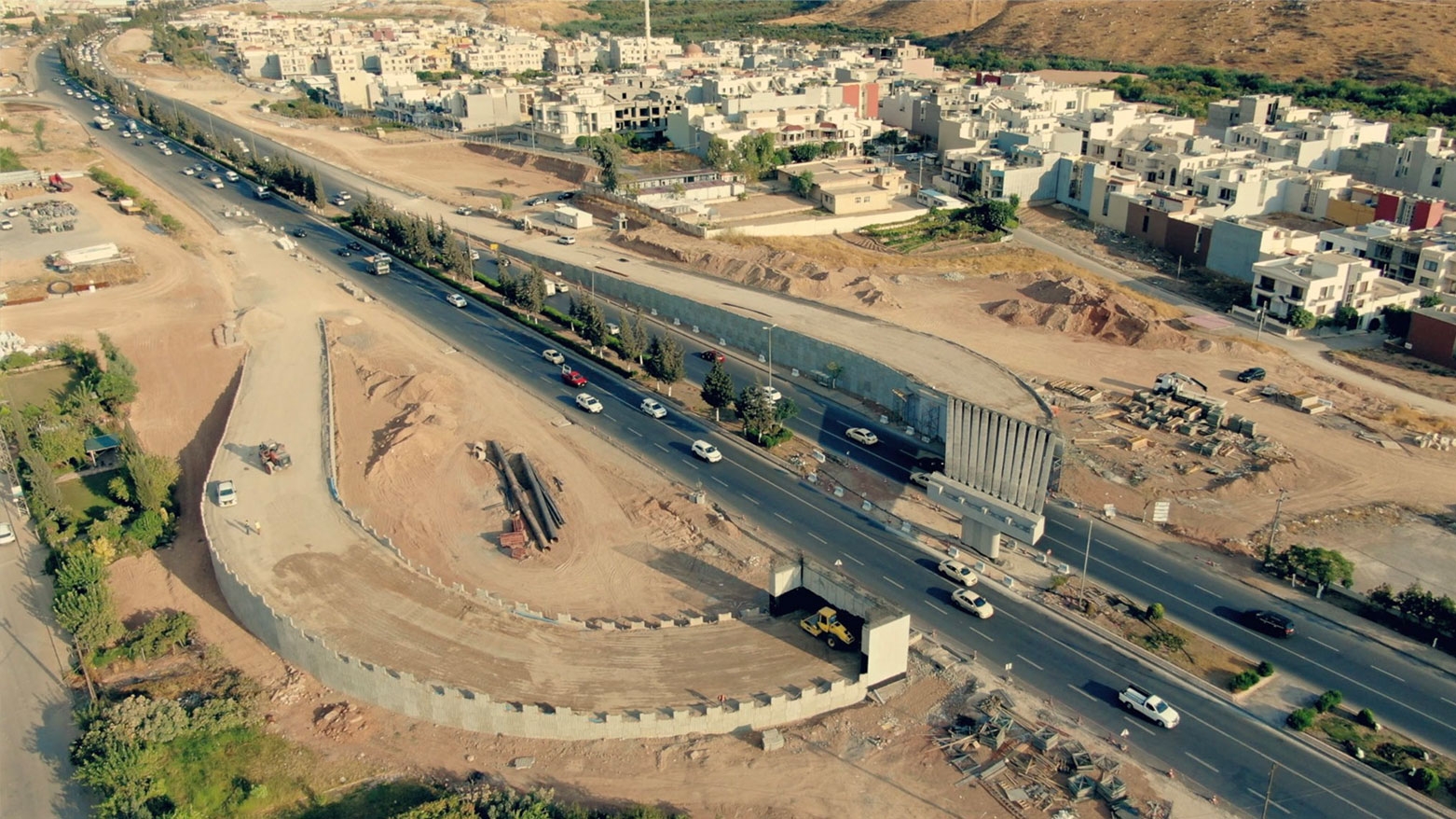 تنفيذ مشروع نفق وجسر في دهوك للتخلّص من الازدحام المروري