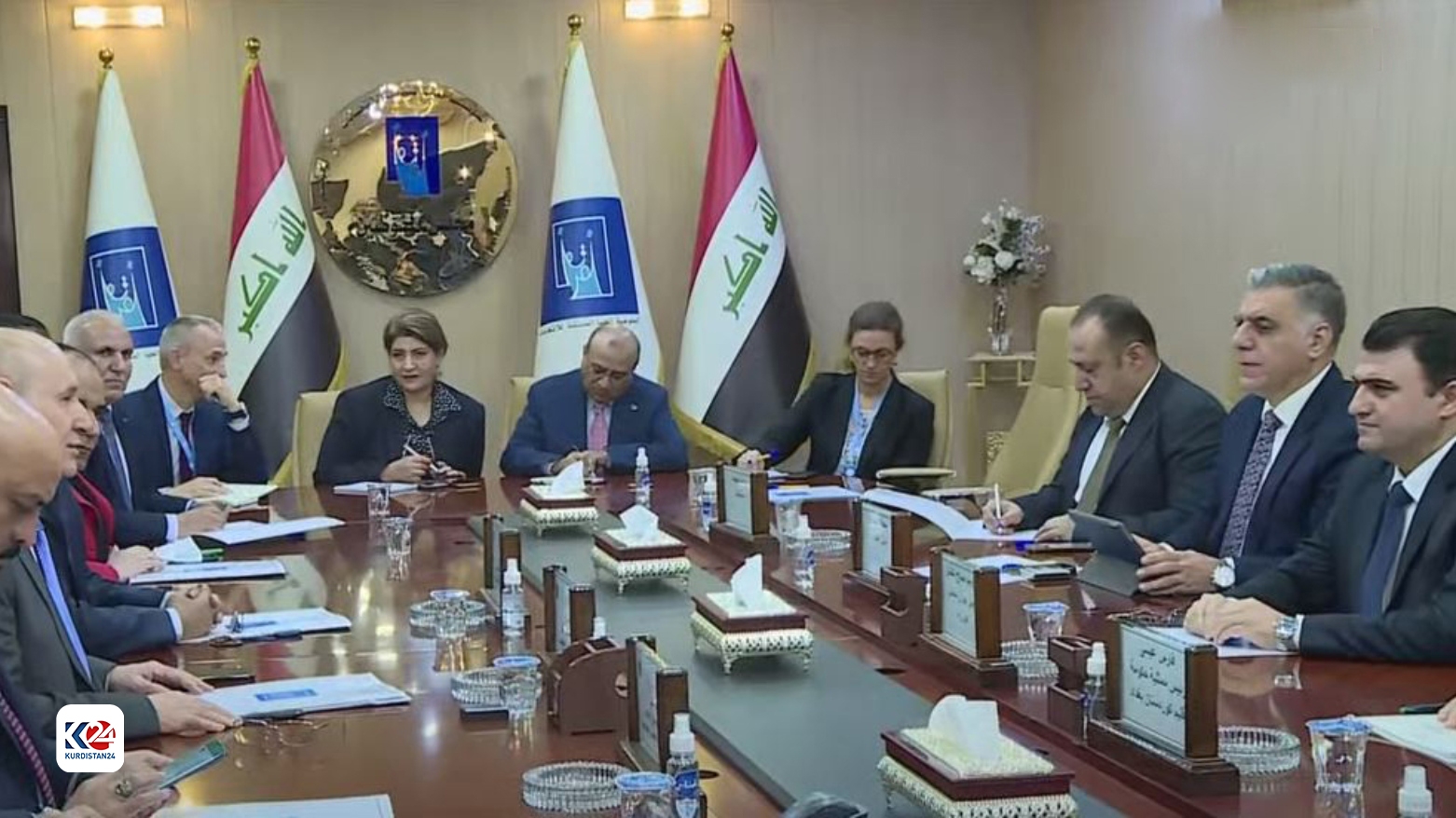 وفد حكومة كوردستان في بغداد يجتمع مع المفوضية العليا للانتخابات