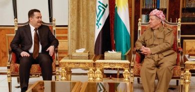 Kurdish Leader Masoud Barzani and Iraqi Prime Minister Discuss Regional Stability