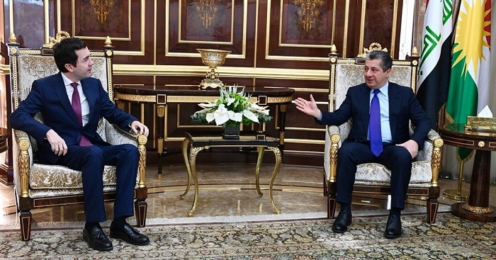 Kurdistan Region Prime Minister Welcomes New Greek Consul General