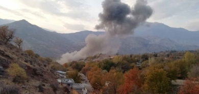 طائراتٌ تركية تقصف قُرىً في منطقة بارزان