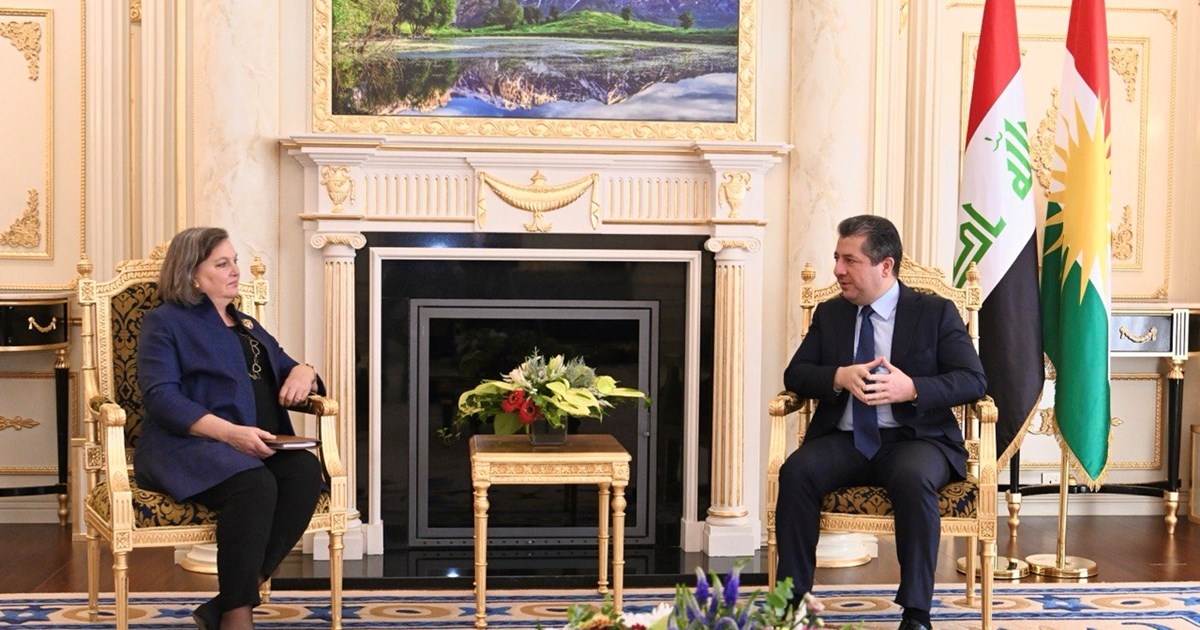 Prime Minister Masrour Barzani Advocates Constitutional Rights in High-Stakes Talks with U.S. Deputy Secretary of State