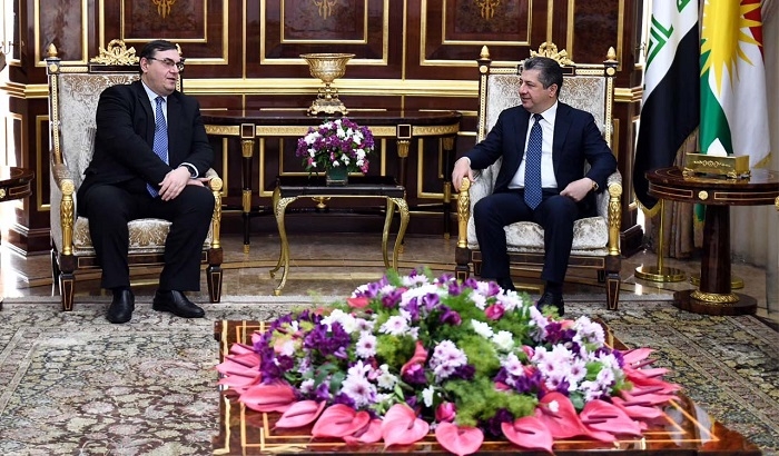 Kurdistan Region Prime Minister and Austrian Ambassador Emphasize Diplomatic Mission Security