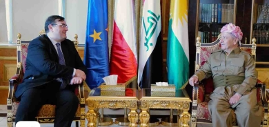 الرئيس بارزاني يستقبل سفير النمسا الجديد لدى العراق