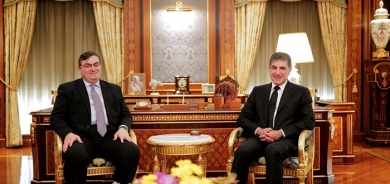 President Nechirvan Barzani receives Austrian Ambassador