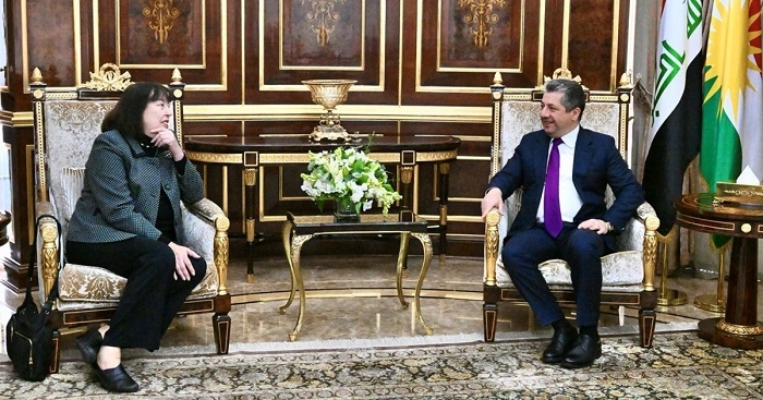 Kurdistan Region Prime Minister Masrour Barzani Affirms Commitment to Protecting Children's Rights in Meeting with UN Special Representative