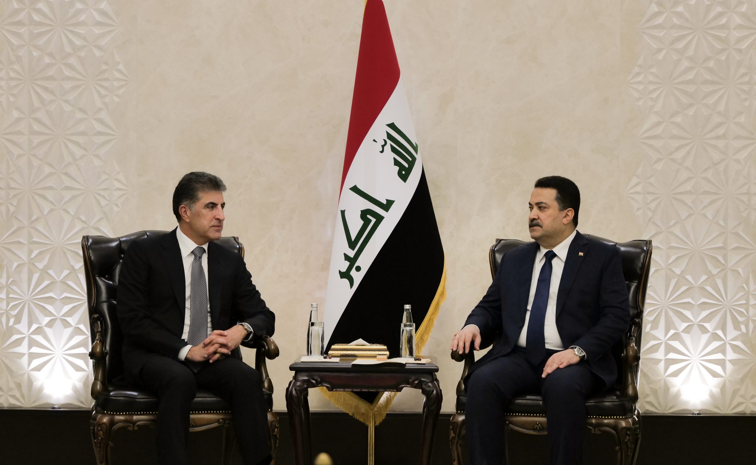 President Nechirvan Barzani and Prime Minister Al-Sudani meet to discuss Erbil-Baghdad relations