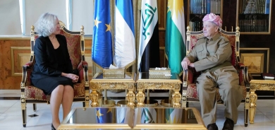 الرئيس بارزاني يستقبل سفيرة فنلندا الجديدة لدى العراق