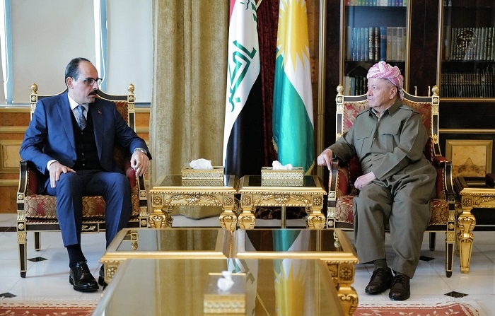 Kurdistan Democratic Party (KDP) President Meets Head of Turkish Intelligence in Erbil