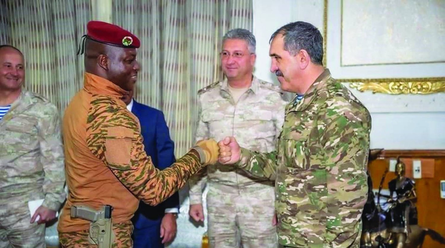 بوركينا فاسو تستقبل جنوداً روساً