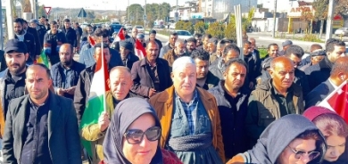 جمجمال..انطلاق  التظاهرات  تنديداً بالهجوم الإيراني على أربيل