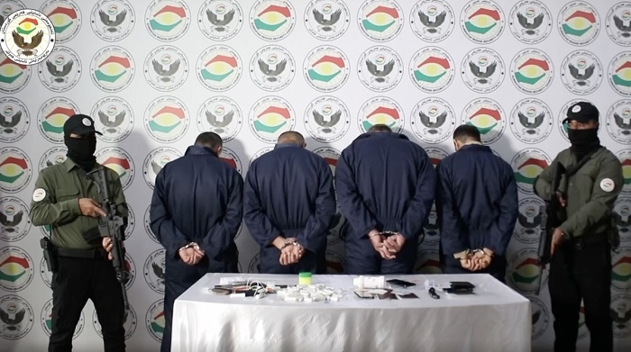 Erbil Security Directorate Thwarts International Drug Trafficking Operation
