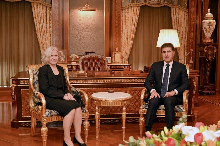 President Nechirvan Barzani meets with Ambassador of Finland