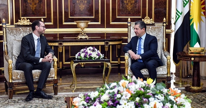 KRG Prime Minister Welcomes New British Consul General