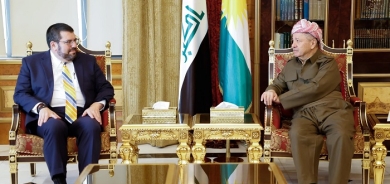 President Barzani and Charge d’Affaires David Burger Hold Diplomatic Talks on Regional Security and Cooperation