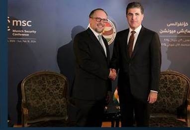 ميونخ.. رئيس إقليم كوردستان يلتقي وزير الخارجية النمساوي