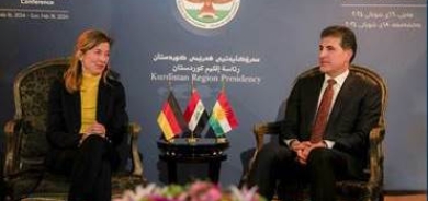 رئيس إقليم كوردستان یلتقی  وزيرة الدولة الألمانية لشؤون الدفاع فی میونخ