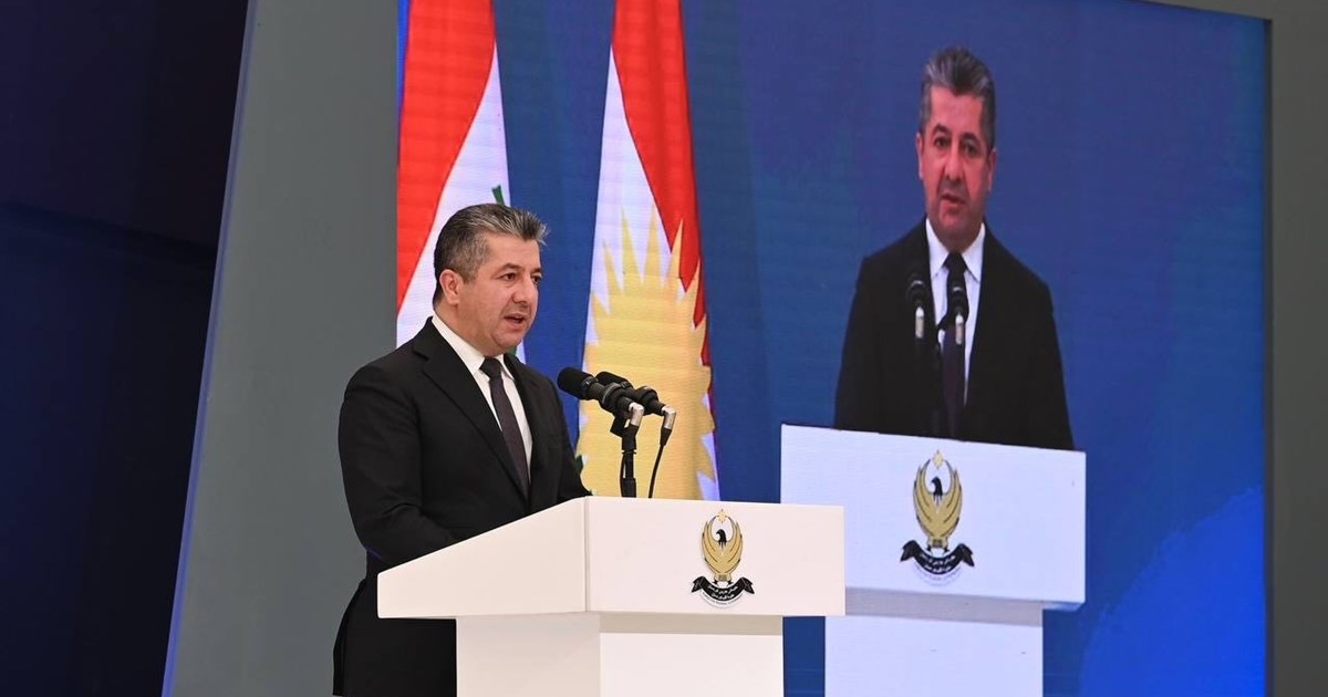 Prime Minister Masrour Barzani Lays Foundation for Infrastructure Projects During Halabja Visit