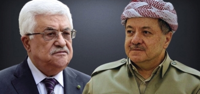 الرئيس الفلسطيني يعزي الرئيس بارزاني بوفاة شقيقته