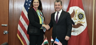 رئيس حكومة إقليم كوردستان يجتمع مع وكيلة ومساعدَي وزير الخارجية الأمريكي