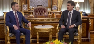 نيجيرفان بارزاني يبحث مع سفير أذربيجان فتح ممثلية في اقليم كوردستان