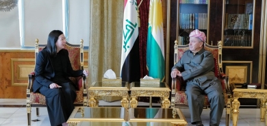 President Barzani Meets US Deputy Assistant Secretary of State in Salahaddin