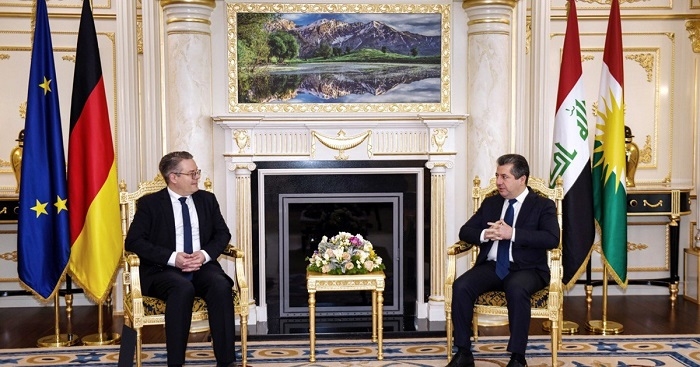 KRG Prime Minister Holds Talks with German Foreign Office Minister