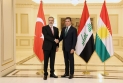 نيجيرفان بارزاني يتلقى رسالة من وزير الخارجية التركي يؤكد فيها على تعزيز التعاون والشراكة