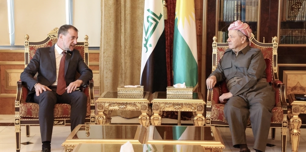 Kurdish Leader Barzani and French Consul General Discuss Upcoming Elections in Kurdistan
