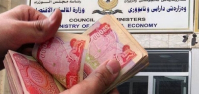مالية كوردستان تعلن تسلمها كامل مبلغ تمويل رواتب الموظفين لشهر آذار